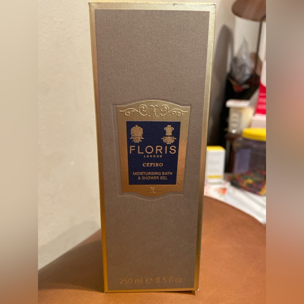New! Floris Cefiro Bath & Shower Gel -
